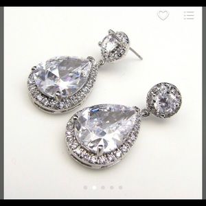 Tarnish resistant, high quality CZ earrings